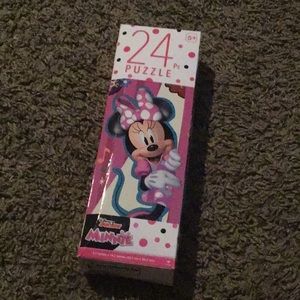 Minnie Mouse puzzle, Disney junior, pink, est.